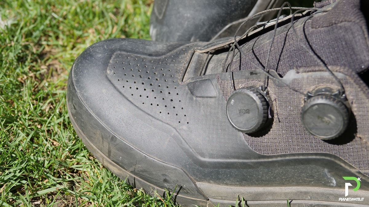scarpe mtb fox union boa test